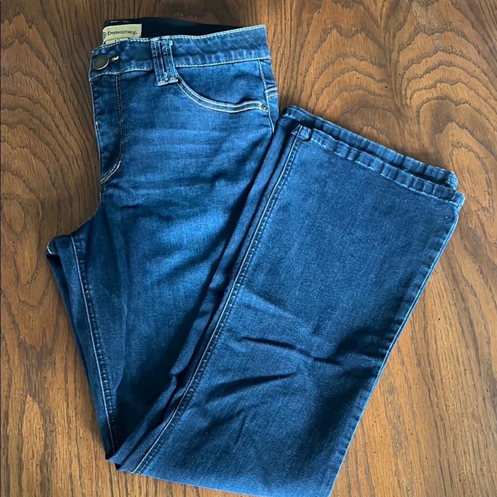 Democracy "Ab"solution® Itty Bitty Bootcut Jeans Sz 12